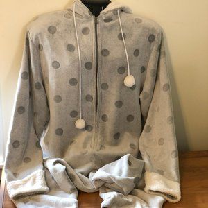 Fuzzy ADULT Hooded Onsie XL Short